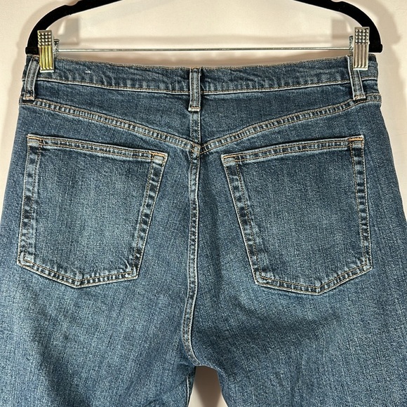 MNG Mango Claudia Medium Wash Cropped Jeans - Picture 8 of 8